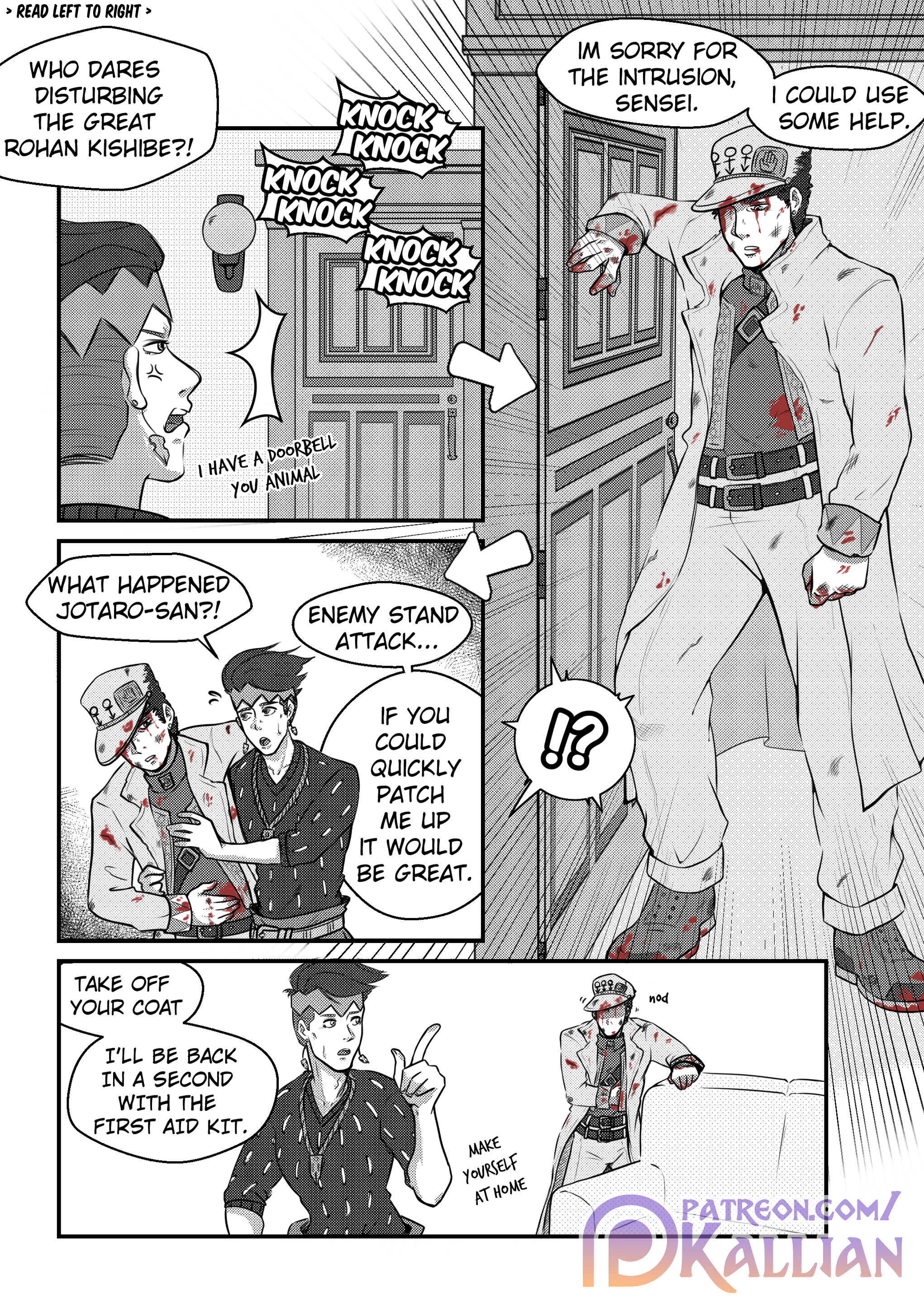 Jotaro Rohan comic 1